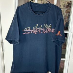 Early‎ Y2K Salt Life Men's Dark Blue Graphic Tee XL (estimated)
